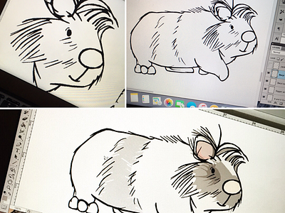 Beryl the Bunny animal art bunny bunny art digital sketching illustration illustrator rabbit