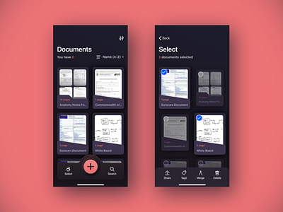 scanner app app design scanner ui ux