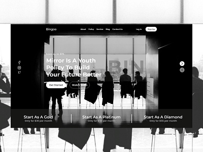 Creative Agency 2019 clean creative design creative agency design landing page ui web