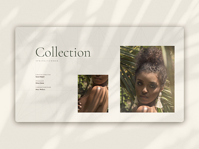 Web project for fashion sphere branding design graphic design ui uiux vector webdesign