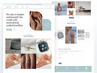 Jewelry campaign marketing design