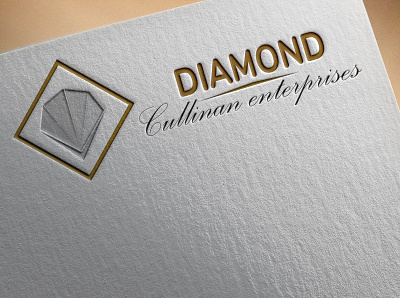 I will Create Diamond Cullinan Enterprise Logo. adobe illustrator branding daimond design graphic design icon illustration illustrator logo design minimal vector
