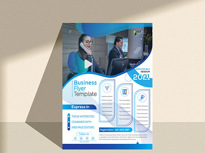 Professional Corporate Marketing Flyer Design