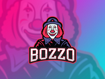 Clown Mascot logo