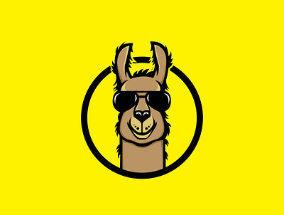 Llama Design branding design flat icon illustration illustrator llamas logo logo 3d logo design mascot logo minimal typography vector
