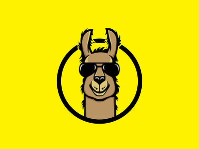 Llama Design branding design flat icon illustration illustrator llamas logo logo 3d logo design mascot logo minimal typography vector