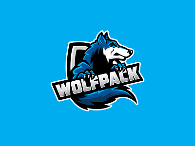 Wolf Mascot Logo