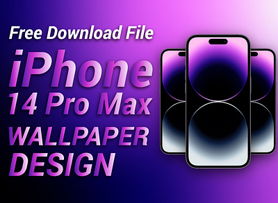 Design iPhone14 Pro Max Wallpaper illustrator branding design illustration illustrator iphone iphone design iphone wallpaper design iphone14 iphone14 pro max logo logo 3d logo design ui ux vector wallpaper