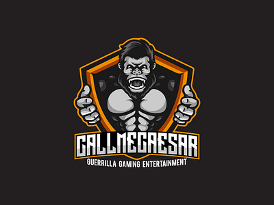 Gorilla mascot Logo Design