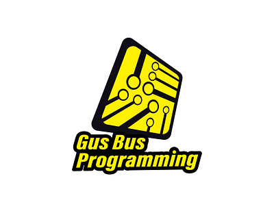 Gus Bus Programming design gus bus programming gus bus programming icon illustration illustrator logo logo 3d logo design typography vector