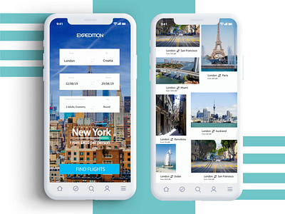 Travel App UI Design