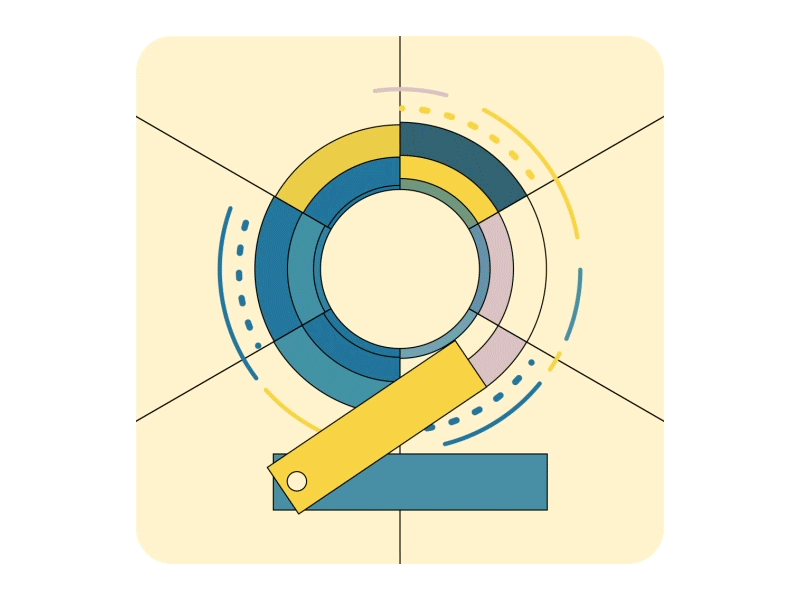 Number 2 2d 2danimation 36daysoftype colorful illustration numbers shapes stroke vector