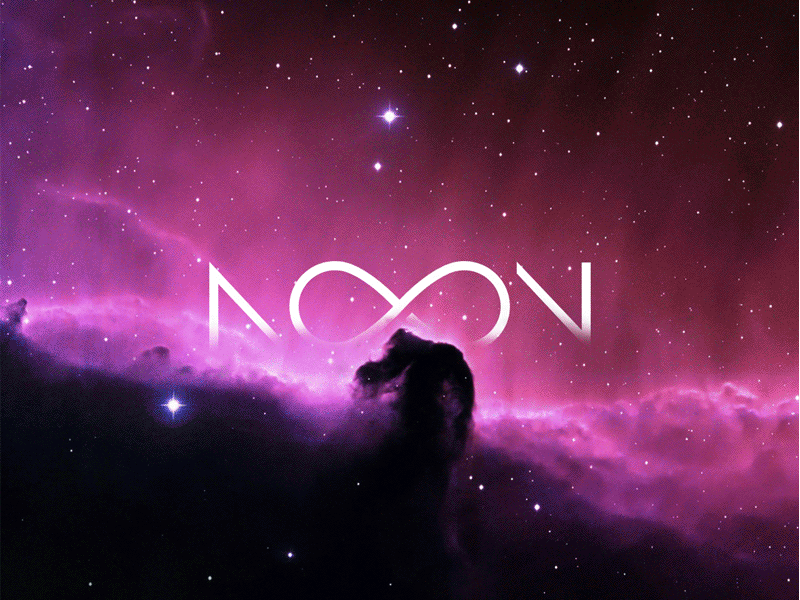 Noon Identity branding iconography icons identity infinity logo noon virtual reality vr