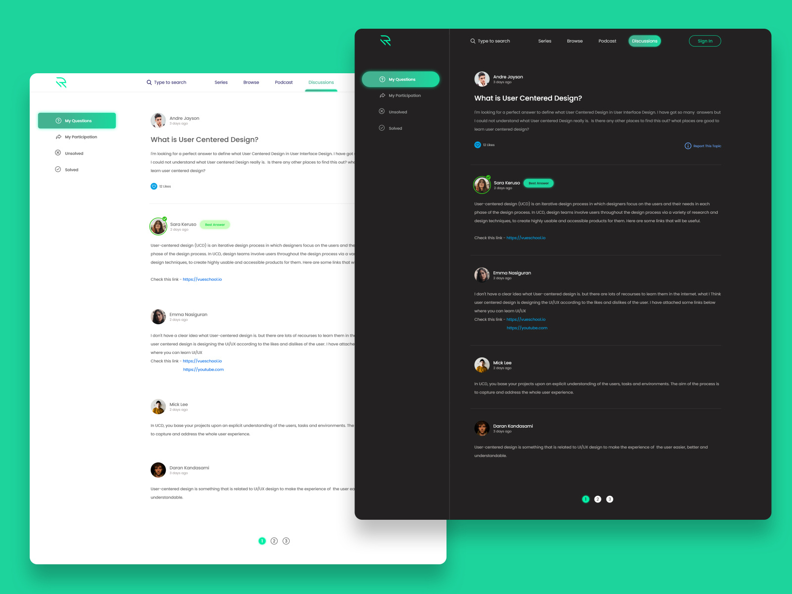 Forum UI Design Figma Community, 56% OFF | brunofuga.adv.br