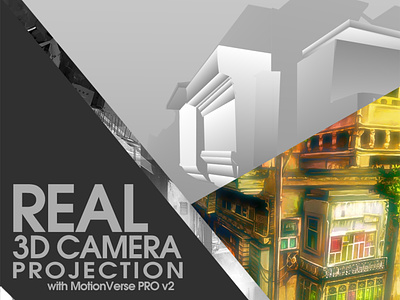 High-Level 3D Camera Projection in After Effects │MotionVerse 2d to 3d 3d camera 3d modelling 3d parallax 3d photo 3d projection adobe ae tutorial after effects tutorial camera camera projection cinematic creatmarket education envato film hollywood vfx parallax videohive