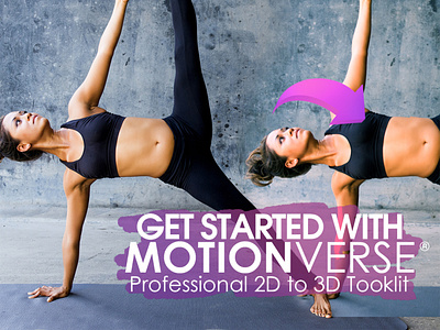 Getting Started With MotionVerse Pro v2 (Tutorial) 2d to 3d 3d animation 3d projection after effects camera projection motionverse parallax photo animation tutorial