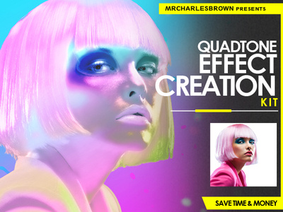 Quadtone Effect Creation Kit apple store banner colourful creativemarket action duotone graphicriver action image action mrcharlesbrown photo effect photoshop action quadtone richworks marketplace spotify banner tritone