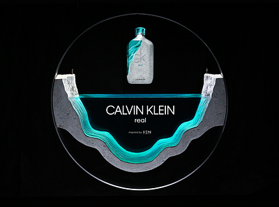 Ck real | fragrance concept art bottle brand calvinklein ck cosmetics design glass graphic design packaging photography photoshop product retouch sculpture