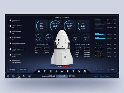 SpaceX Dragon Vehicle Overview dragon spacex ui