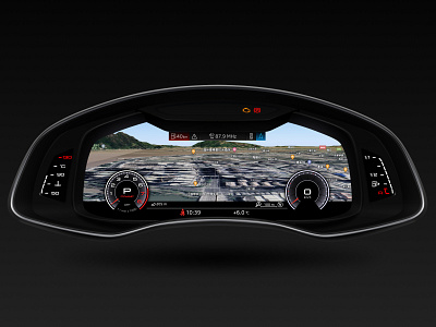 Audi RS Sport Map Dashboard