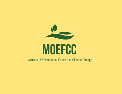 MOEFCC 01 branding illustration logo vector