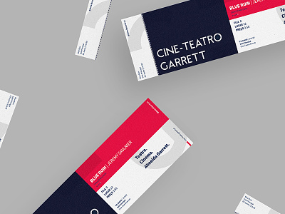 Cine-Teatro Garrett art branding cine garrett graphic maan print theatre ticket