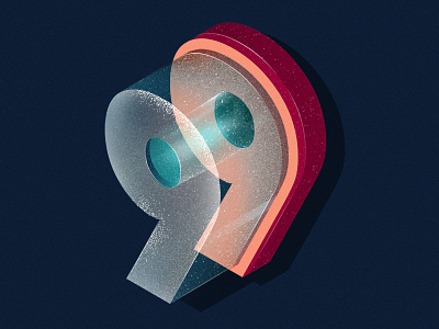 9 — 36 Days of Type 36daysoftype illustration maan type typography