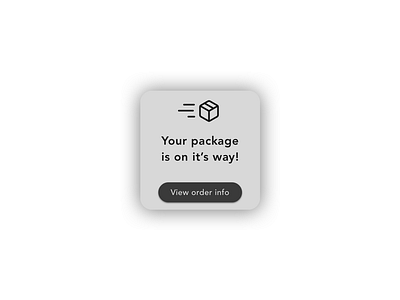 Daily UI #016 - Pop-Up / Overlay 016 daily 100 challenge daily ui dailyui design order package shipping ui ux