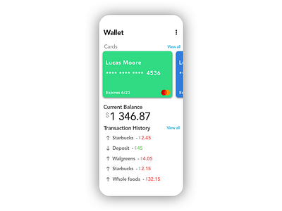 Daily UI #030 - Pricing 030 app credit card daily 100 challenge daily ui dailyui design price pricing ui ux wallet wallet app