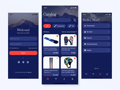 Ski and Snowboard App