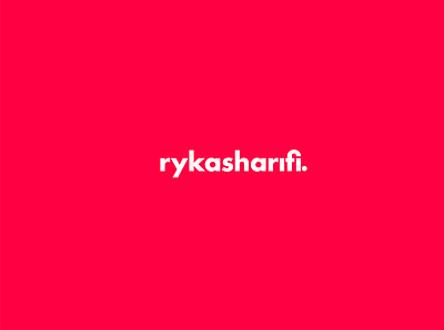Ryka Sharifi - logo identity brand identity branding clean design double meaning graphic design identity logo logodesign minimal