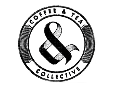 Coffee & Tea Collective coffee collective logo stamp tea