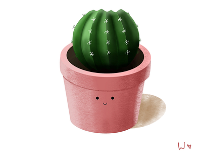 Cactus cactus drawing procreate