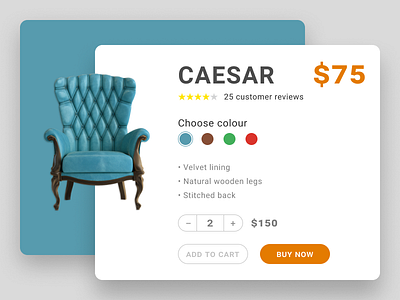 E-Commerce Shop (Single Item) - Daily UI #012 daily 100 daily challenge design