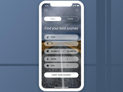 Search - Daily UI #022 daily 100 daily challenge design journey search travel ui