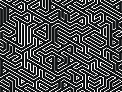 Generative pattern. art code creativecode design generative hexagon minimalism p5 pattern processing