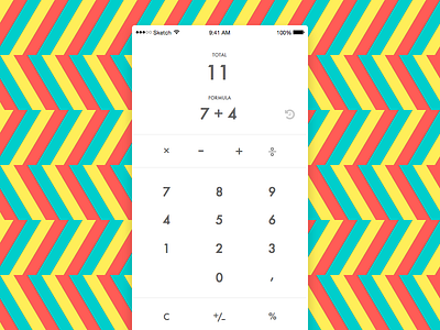 Day 004 - Daily UI calculator daily ui day 4