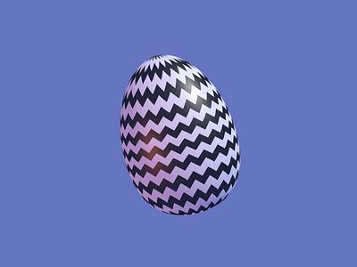 And it isn't even Easter 3d blender chevron cycles material procedural render zigzag