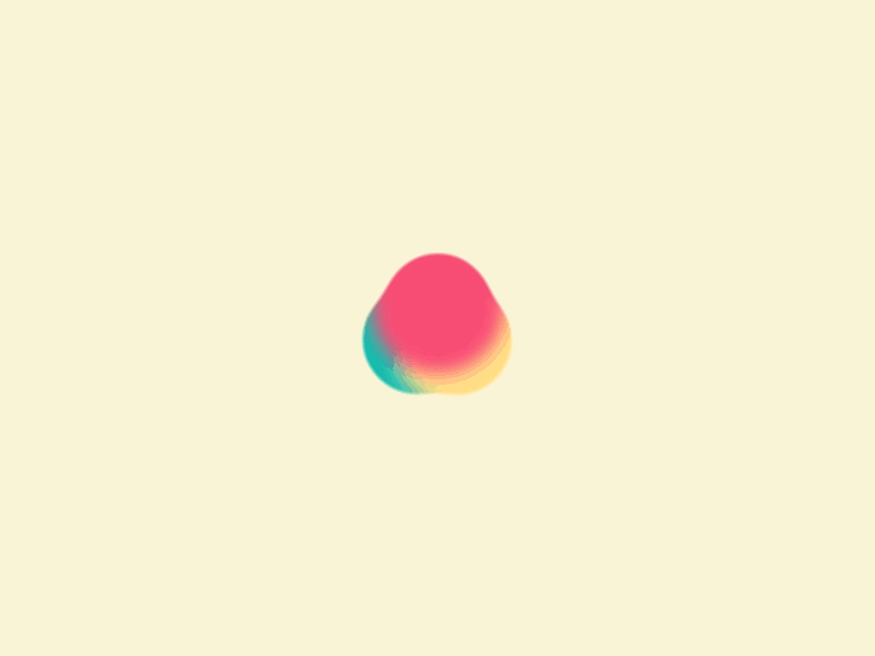 A quick gooey exercise gif proces exercise loop motion animation ae after effects blob loader gooey
