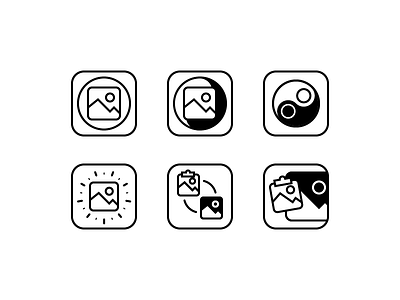 WIP Icon doodling - Sketch Image Replaste! blackandwhite doodling icon images minimal proces replace replaste sketch vector