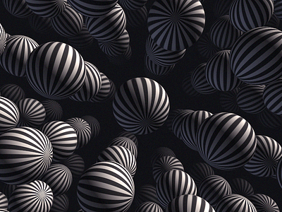 Spheres. 3d canvas material shader textures threejs webgl