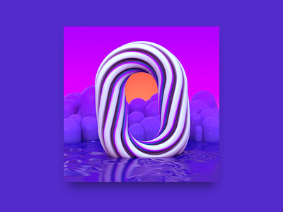 36 days of type - 0 0 36days2018 36daysoftype c4d cinema4d lettering mograph type