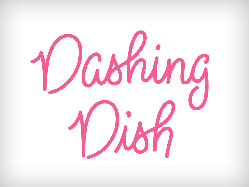 Dashing Dish Logo by Drew Melton on Dribbble