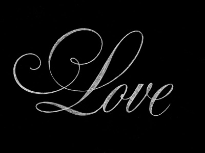 Love anchor paper co greetings lettering love pencil script sketch valentine