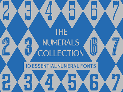 10 Essential Numeral Fonts