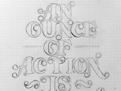 Funky Type design inspiration lettering rough sketch type whatever