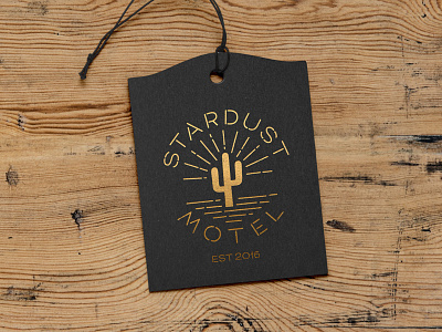Stardust Branding burst cactus design lettering logo rustic stencil typography western