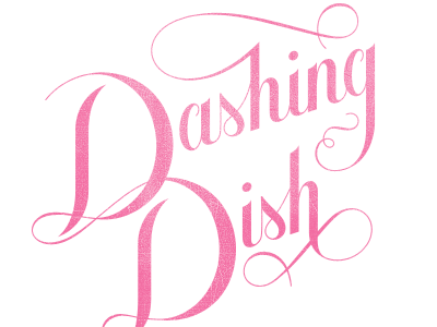 Dashing Dish Round #2 brand concepting design elegant logo process typography