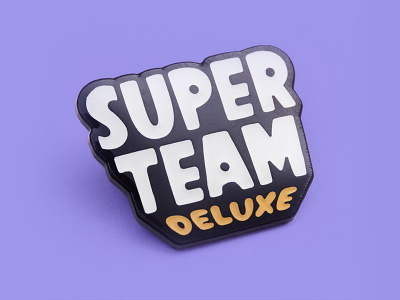 SUPERTEAMDELUXE fart lapel pin launch product