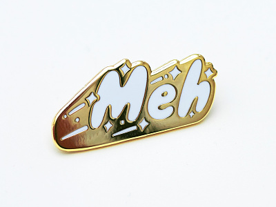 Meh for sale lapel lettering mediocre meh pin product sale stars